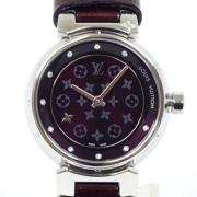 Pre-owned Stainless Steel watches Louis Vuitton Vintage , Black , Dame...