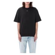 Skate Crewneck T-Shirt Zwart Grijs Off White , Black , Heren