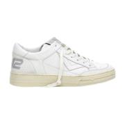 Lage Sneakers 4B12 , White , Heren