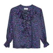 Lange Mouw Blouse Gaëlle Paris , Multicolor , Dames