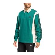 Rugby Shirt Adidas , Green , Heren