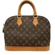 Pre-owned Canvas louis-vuitton-bags Louis Vuitton Vintage , Brown , Da...