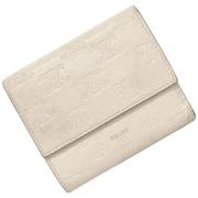 Pre-owned Leather wallets Celine Vintage , Beige , Dames