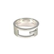 Pre-owned Silver rings Gucci Vintage , Gray , Dames