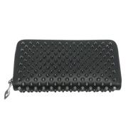 Pre-owned Leather wallets Christian Louboutin Pre-owned , Black , Dame...