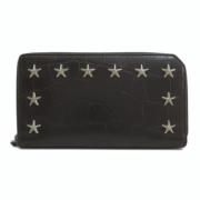 Pre-owned Leather wallets Jimmy Choo Pre-owned , Black , Dames