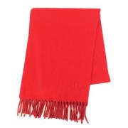 Pre-owned Cashmere scarves Hermès Vintage , Red , Dames