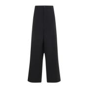 Zwarte klassieke broek Balenciaga , Black , Heren