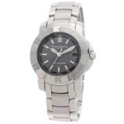 Pre-owned Stainless Steel watches Baume & Mercier Pre-owned , Black , ...