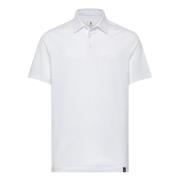 Polo Shirt In Stretch Supima Katoen, Regular Boggi Milano , White , He...