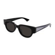 Bv1278Sa 001 Sunglasses Bottega Veneta , Black , Dames