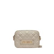 Ivoor Schoudertas Chic Eigentijds Ontwerp Moschino , Beige , Dames