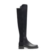 Gedurfde Over-de-knie Laars Stuart Weitzman , Black , Dames