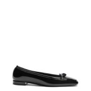 Elastische Loafer met Strik Accent Stuart Weitzman , Black , Dames