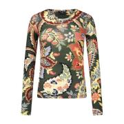 Bloemen lange mouw shirt Etro , Multicolor , Dames