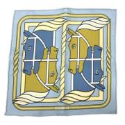 Pre-owned Silk scarves Hermès Vintage , Multicolor , Dames