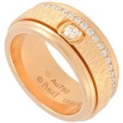 Pre-owned Rose Gold rings Piaget Pre-owned , Yellow , Dames