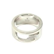 Pre-owned Silver rings Gucci Vintage , Gray , Dames