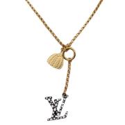 Pre-owned Metal louis-vuitton-jewelry Louis Vuitton Vintage , Yellow ,...