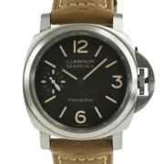 Pre-owned Stainless Steel watches Panerai Pre-owned , Black , Heren