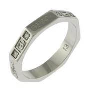 Pre-owned White Gold rings Gucci Vintage , Gray , Dames