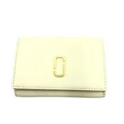 Pre-owned Leather wallets Marc Jacobs Pre-owned , Beige , Dames