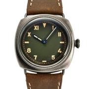 Pre-owned Stainless Steel watches Panerai Pre-owned , Green , Heren