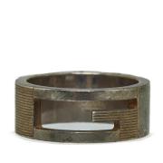 Pre-owned Silver rings Gucci Vintage , Gray , Dames