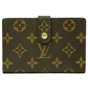 Pre-owned Canvas wallets Louis Vuitton Vintage , Brown , Dames