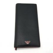 Pre-owned Leather wallets Armani Pre-owned , Black , Dames