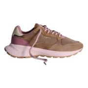 Leren Sneakers met Memory-Foam Voering Hoff , Brown , Dames