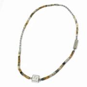 Pre-owned Fabric necklaces Fendi Vintage , Multicolor , Dames