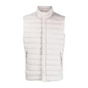 Witte Waistcoat Stijlvolle Veelzijdige Gilet Herno , White , Heren