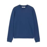 Heren Sweatshirt Trussardi , Blue , Heren