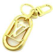 Pre-owned Metal key-holders Louis Vuitton Vintage , Yellow , Dames