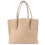 Pre-owned Leather totes Coach Pre-owned , Beige , Dames