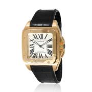 Pre-owned Stainless Steel watches Cartier Vintage , Yellow , Heren