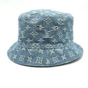 Pre-owned Fabric hats Louis Vuitton Vintage , Blue , Dames