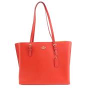 Pre-owned Leather totes Coach Pre-owned , Red , Dames