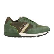 Lage Sneakers Nerogiardini , Green , Heren