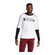 Sweatshirt Kappa , White , Heren