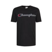 T-Shirts Champion , Black , Heren