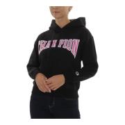 Hoodie Champion , Black , Dames