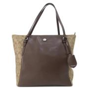 Pre-owned Plastic totes Coach Pre-owned , Brown , Dames