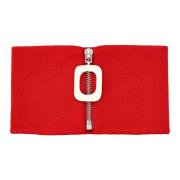 Helder Rood Sjaal Halsband JW Anderson , Red , Unisex