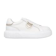 Lage Sneakers Pinko , White , Dames