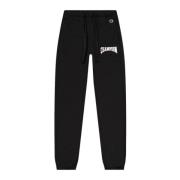 Sporty Tracksuit Bottoms Champion , Black , Dames