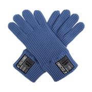 Handschoenen met logo Moschino , Blue , Unisex