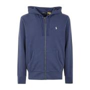 Navy Full Zip Hoodie Ralph Lauren , Blue , Heren