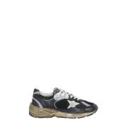 Zwarte Leren Sneakers voor Dames Golden Goose , Black , Dames